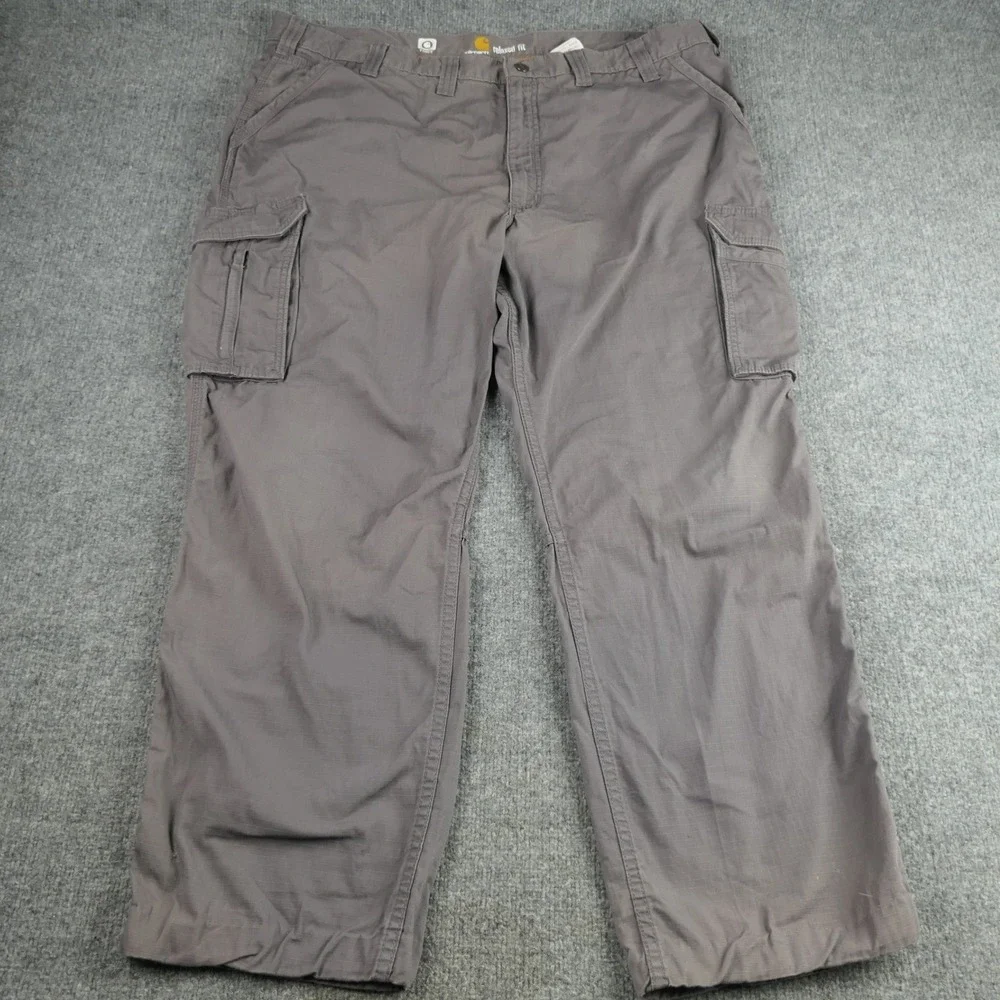Carhartt Cargo Pants Mens 44x32 Force Relaxed Fit Ripstop Work Utility Trousers